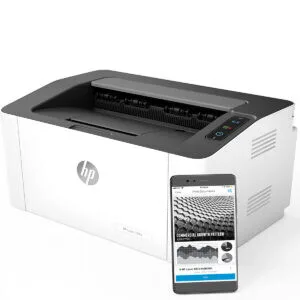 HP LaserJet 107w Printer - A4 Mono Laser, Print/Scan/Wireless view 1
