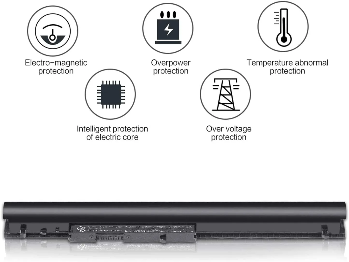HP Laptop Battery 240 G2/G3 245 G2/G3 246 view 2