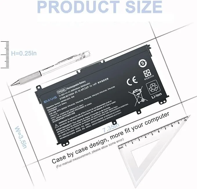 HP Laptop Battery Tf03Xl For Pavilion view 1