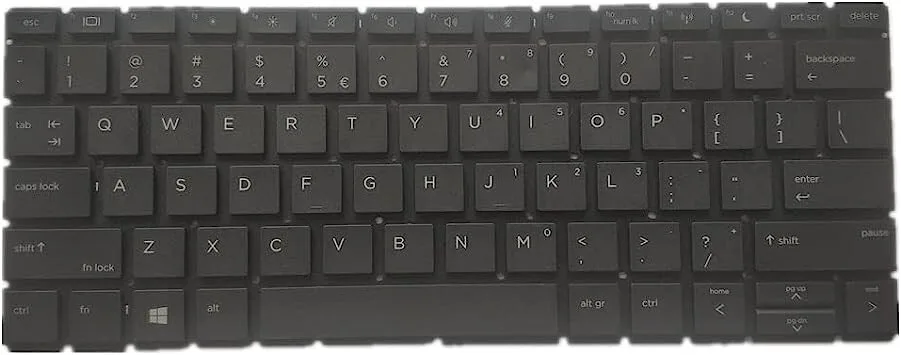 Replacement Laptop Keyboard for HP 435 G6 430 G7 430 view 1