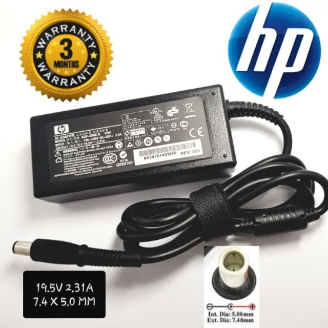 HP Laptop Charger - Probook 440G3 440G4 440G5 450G3 view 3