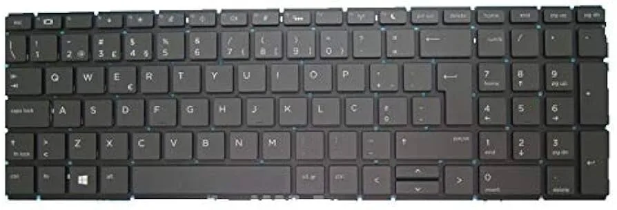 Replacement Laptop Keyboard for HP Compatible With Probook 450 G5 view 1