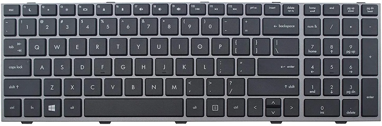 Replacement Laptop Keyboard for HP Probook 4540 4540S 4545 4545S view 1