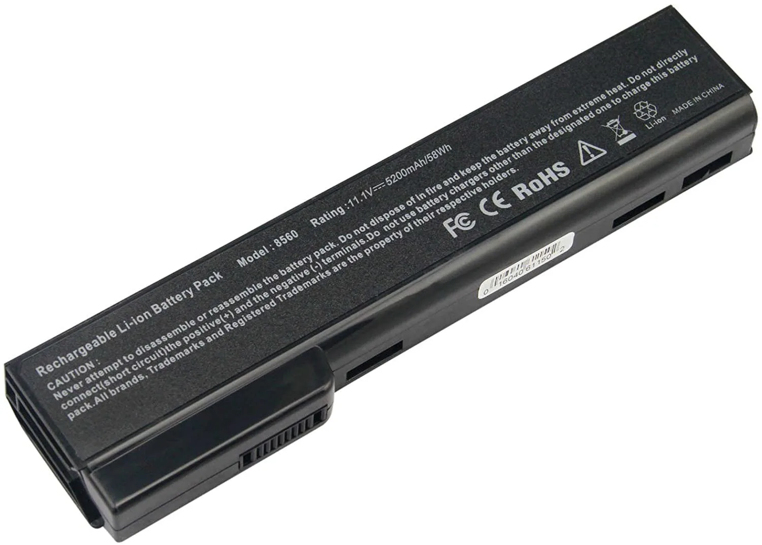 HP Laptop Battery Probook 6360B - 6460B - view 2