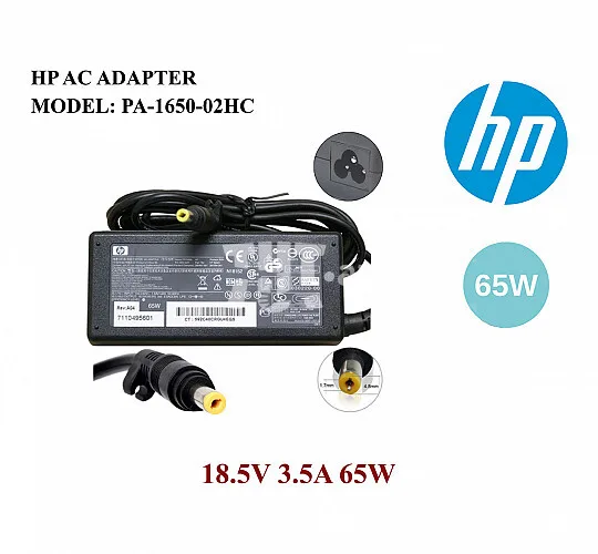 HP Laptop Charger 18.5V, 3.5A view 1