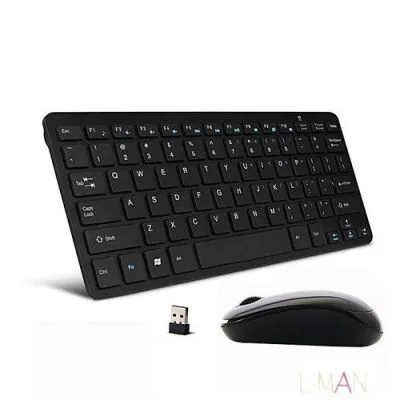 K-03 Mini Portable Wireless Keyboard and Mouse Combo (GKM901) view 1