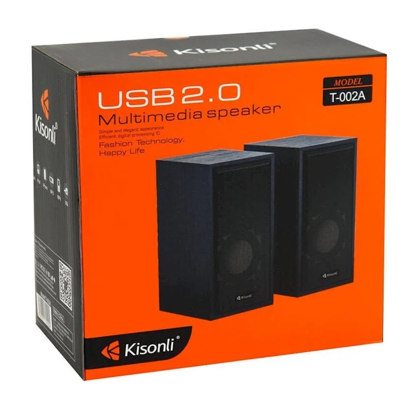 Kisonli Multimedia USB Speaker - T-002, 20W