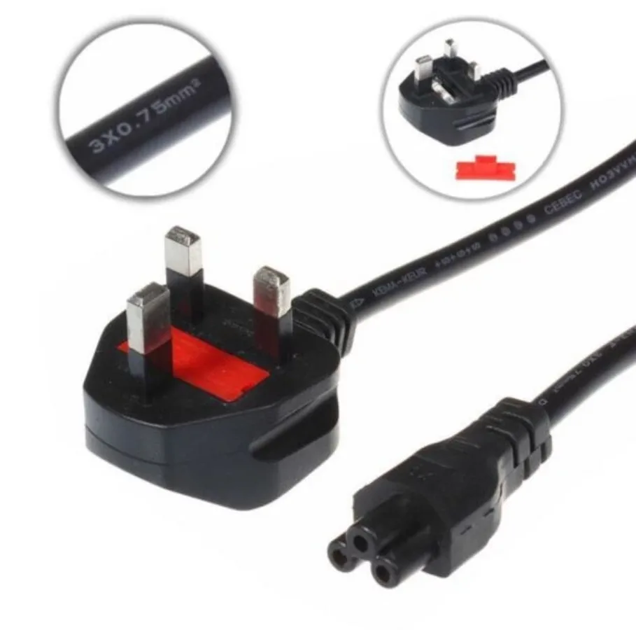 Replacement Laptop Keyboard for HP Cable Cord 3 Pin Laptop view 1