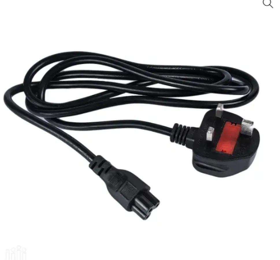 3-Pin UK Power Cord Cable - 1.8m view 2