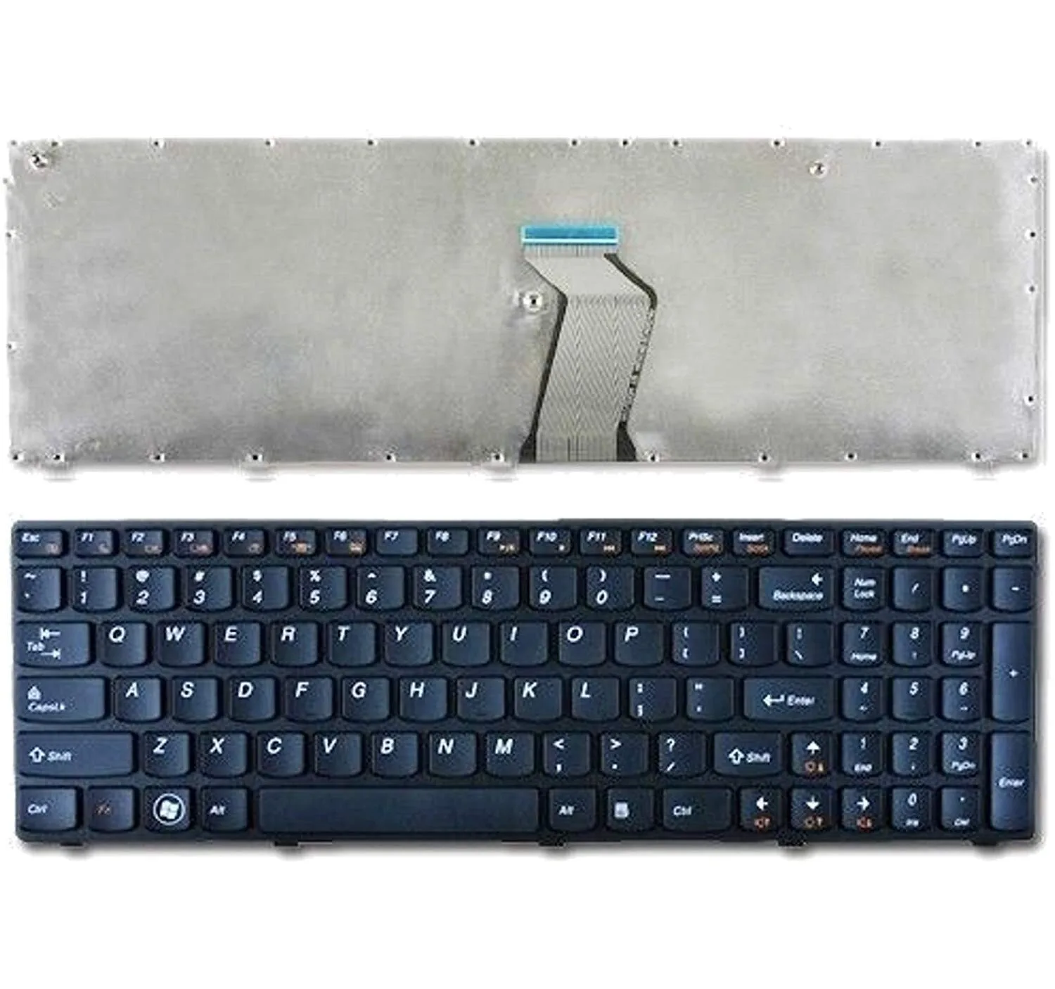 Replacement Laptop Keyboard for Lenovo B590 B580A V570 B570 B570G view 2