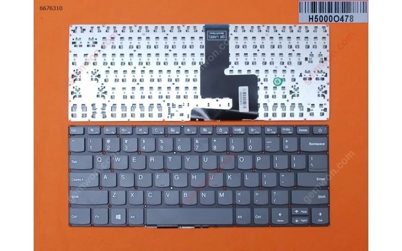Replacement Laptop Keyboard for Lenovo Ideapad Ip 320-14 320-14Isk 320S-14Ikb view 1