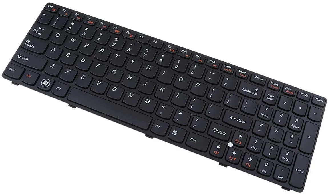 Replacement Laptop Keyboard for Lenovo Ideapad G580 G580A G585 G585A view 2