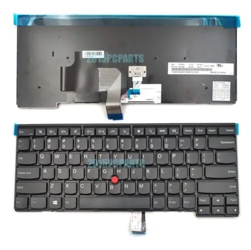 Replacement Laptop Keyboard for Lenovo Thinkpad T440 T431 T431S E431 view 2