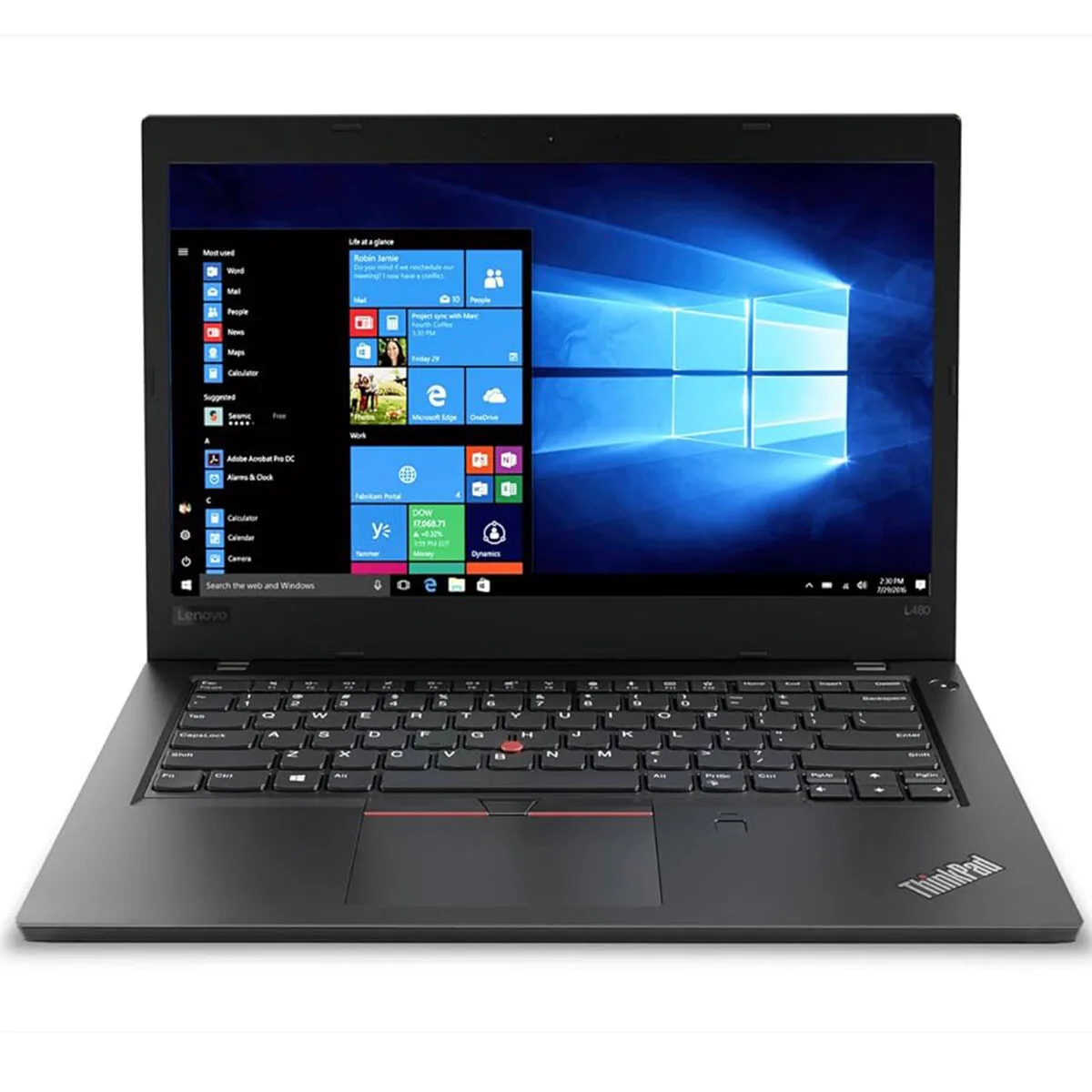 Lenovo ThinkPad T460s Business Laptop - Core i5-6300U / 8GB RAM / 256GB SSD view 1
