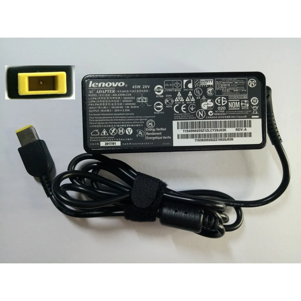 Lenovo Laptop Charger - Thinkpad X240 X240S X300S X301S view 1