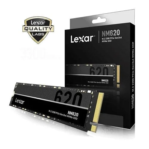 Lexar NM620 1TB NVMe SSD - M.2 2280, PCIe Gen 3x4 (LNM620X001T-RNNNG) view 1