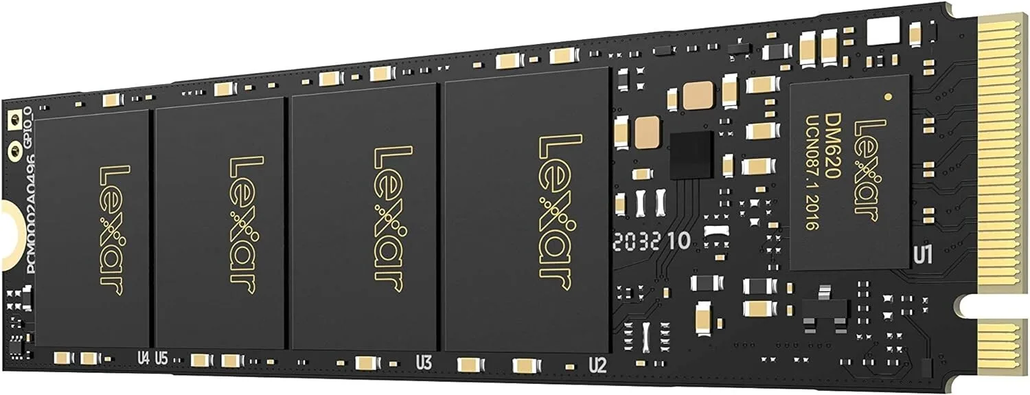 Lexar NM620 1TB NVMe SSD - M.2 2280, PCIe Gen 3x4 (LNM620X001T-RNNNG) view 2