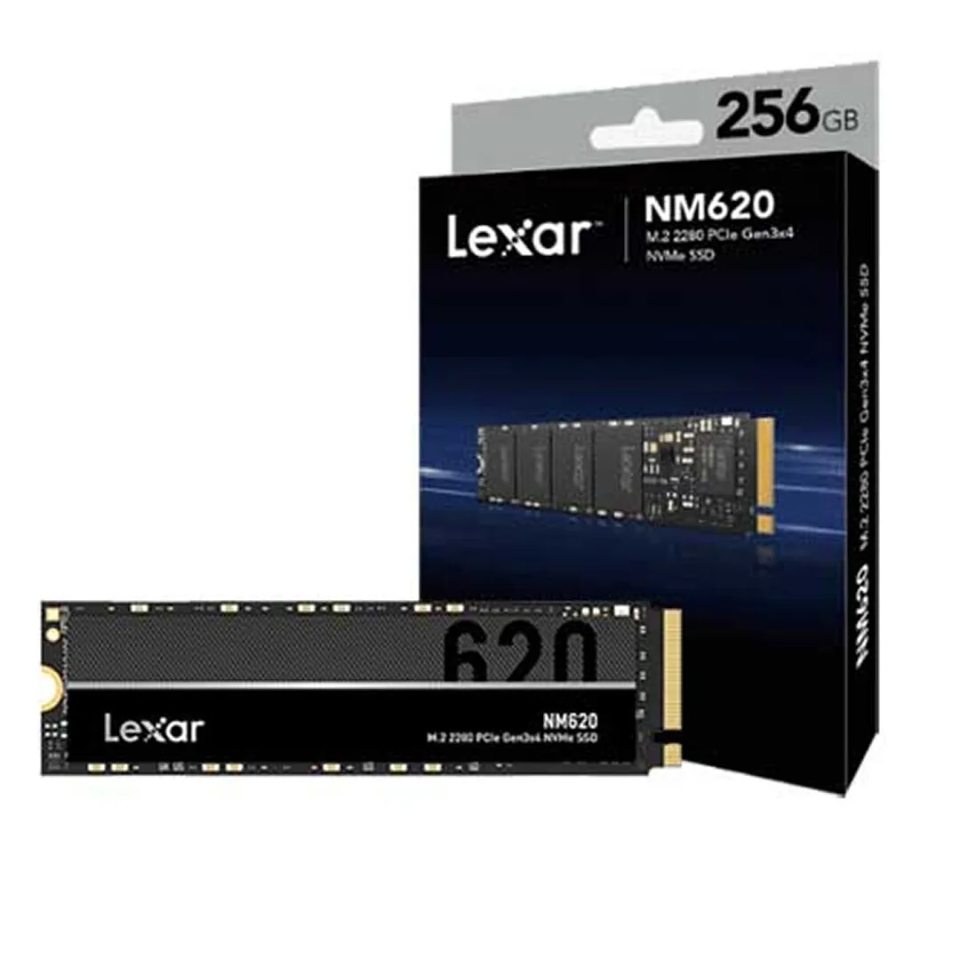 Lexar NM620 Internal SSD - M.2 PCIe Gen3x4 NVMe 2280