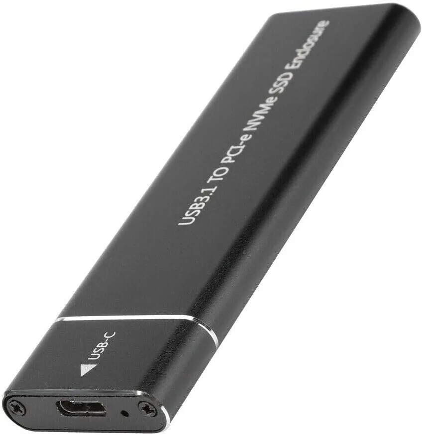 M.2 NVMe SSD Enclosure - USB-C / USB 3.1, NVMe Only view 1