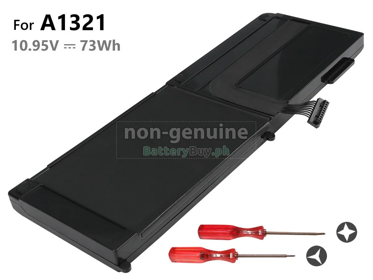Apple Laptop Battery Macbook A1321 A1286 Original view 1