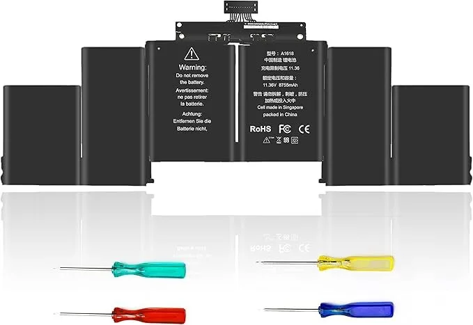Apple Laptop Battery A1618 Macbook Pro Retina