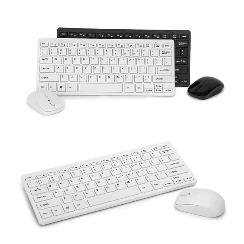 K-03 Mini Wireless Keyboard and Mouse Combo - 2.4GHz USB