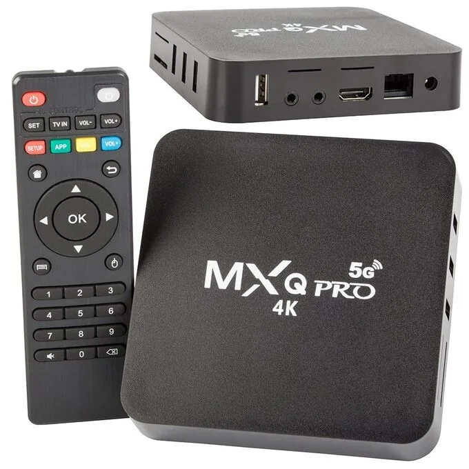 MXQ Pro 4K Android TV Box - 8GB RAM/128GB view 1
