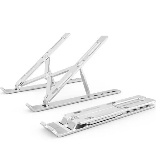 Portable Aluminium Alloy Foldable Laptop Stand - fits 12"-17" view 1