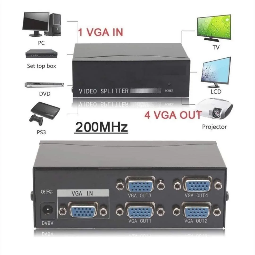 VGA Switch - 4 Port view 2