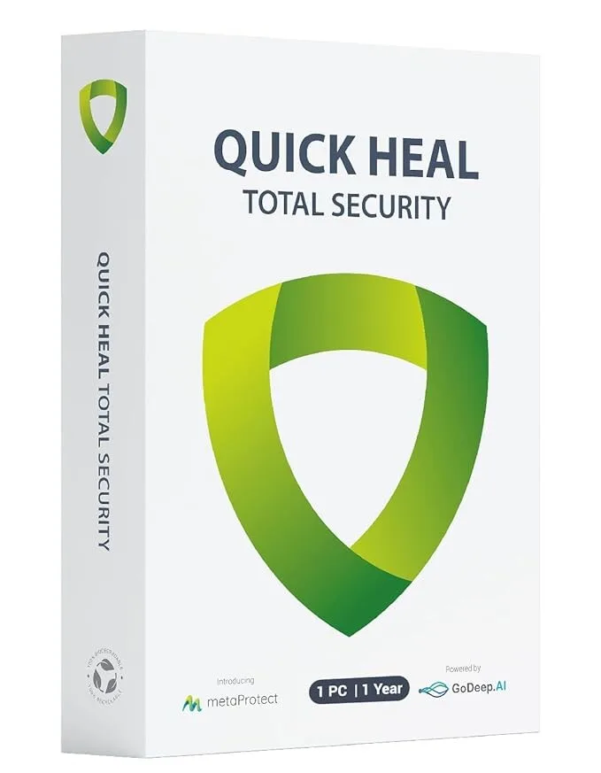 Quick Heal Antivirus Pro - Renewal Pack, 1 User, 1 Year