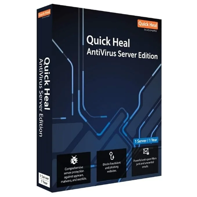 Quick Heal Antivirus Server Edition - 1 Server, 3 Years