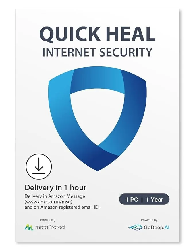 Quick Heal Internet Security - 1 User