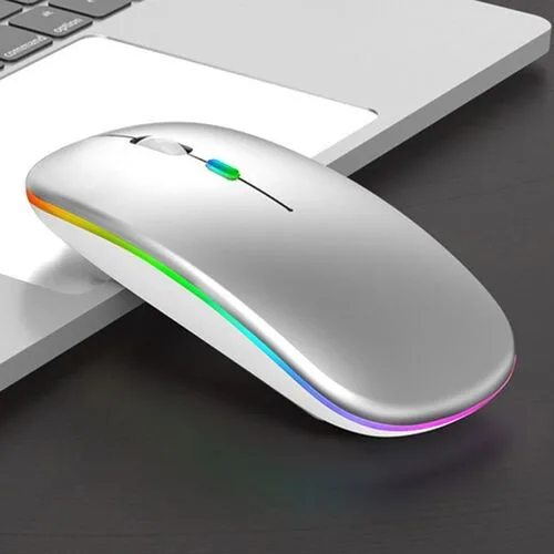 Wireless Light Bluetooth Mouse - Rechargeable, RGB view 1