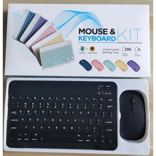 Rechargeable Bluetooth Keyboard and Mouse Combo - Ultra-Slim Full Size view 2