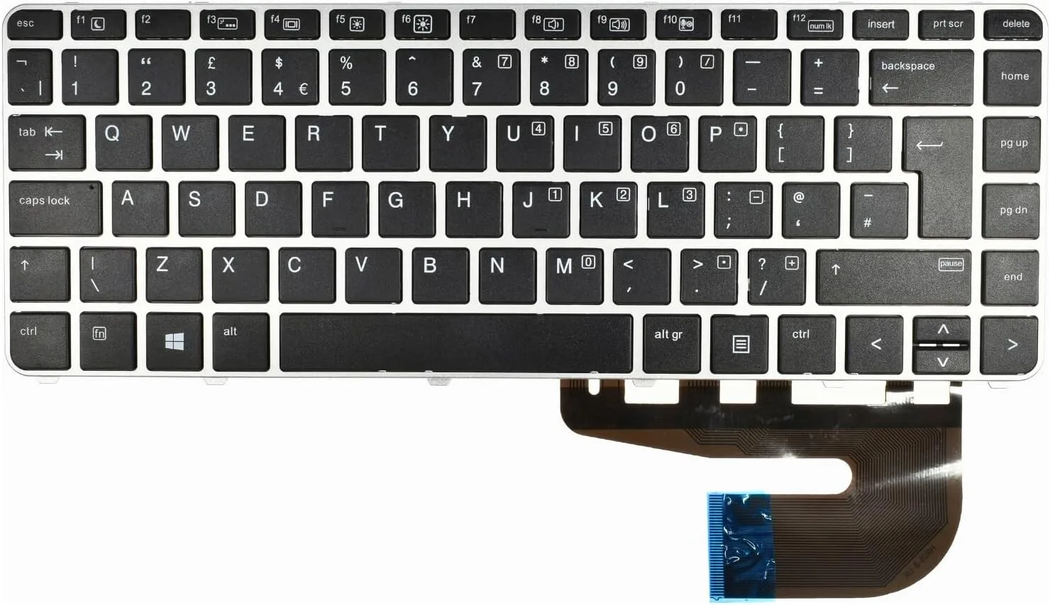Replacement Laptop Keyboard for HP EliteBook 840 G3