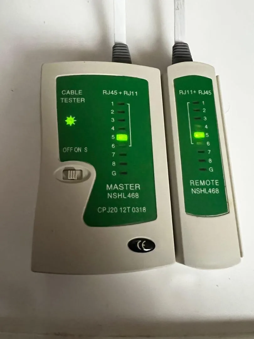 RJ45 and RJ11 Network Cable Tester view 1