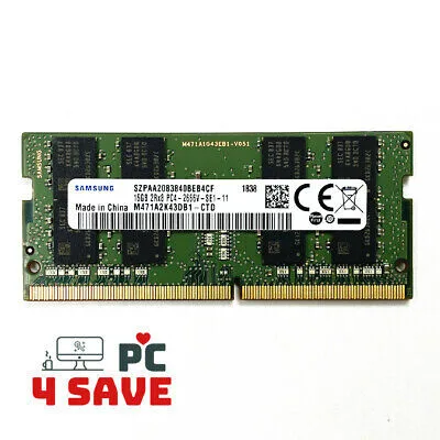 Samsung 16GB PC4 2666V - Laptop RAM view 2