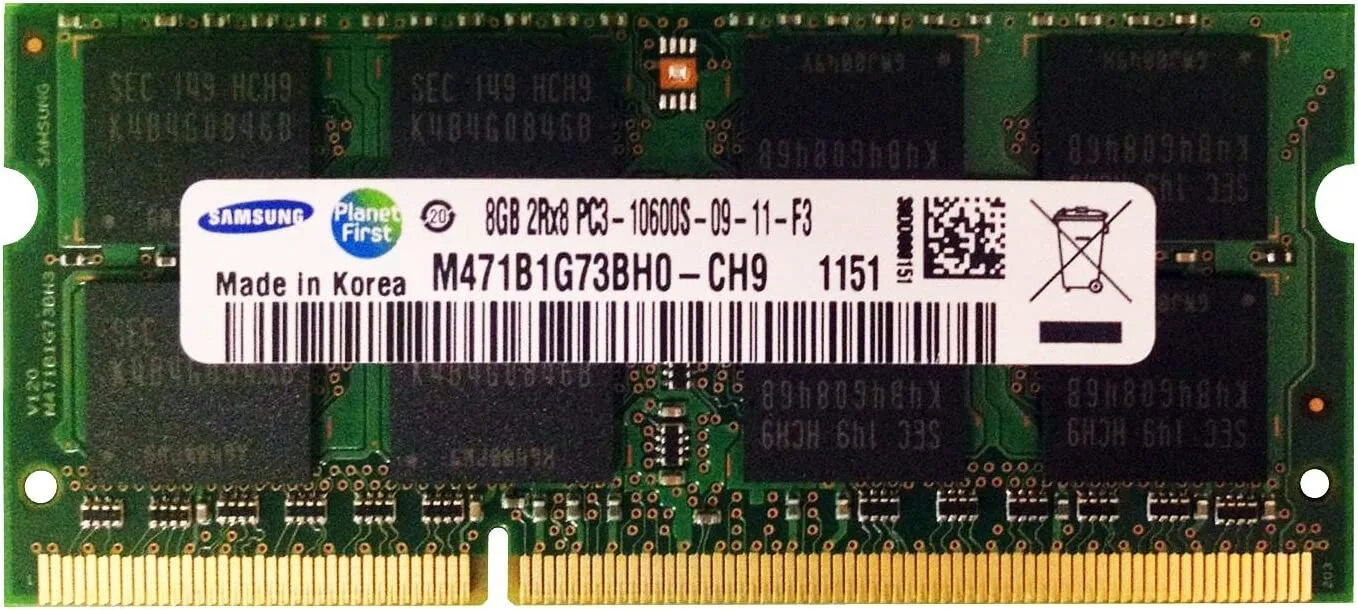 Samsung 8GB RAM DDR3 10600 - for Laptop #2 view 1