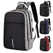 Anti-Theft Backpack Laptop Bag - with USB Charging