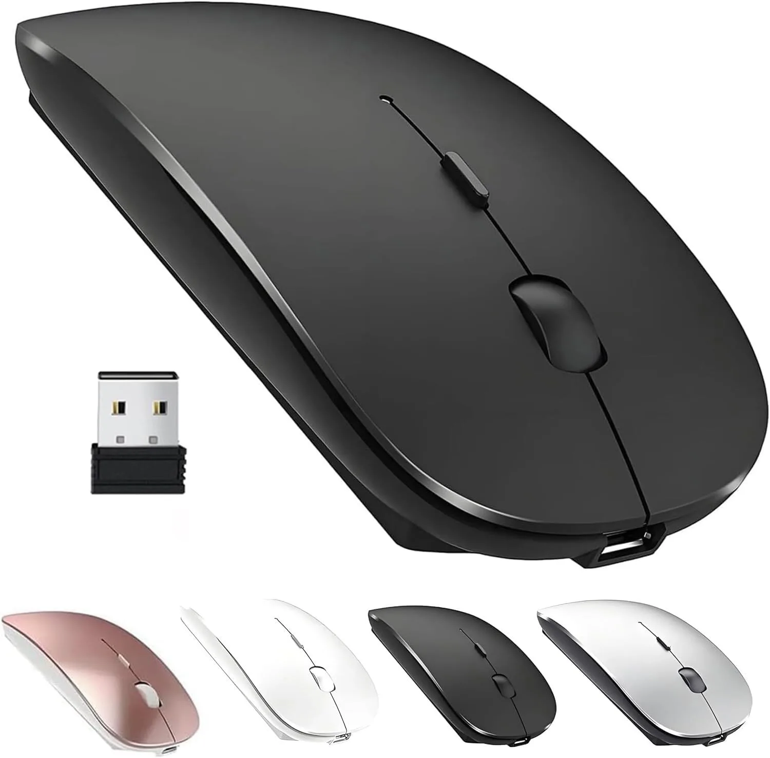 Wireless Bluetooth Rechargeable Mouse