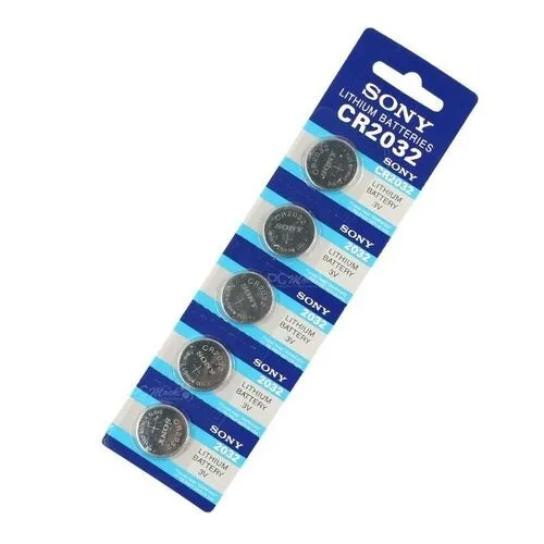 CR2032 3V Lithium Button Battery - CMOS BIOS RTC Backup view 1
