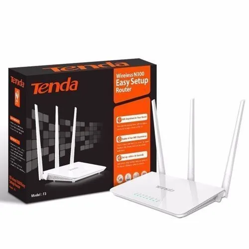 Tenda F3 300Mbps Wireless N Router (3 Antennas)