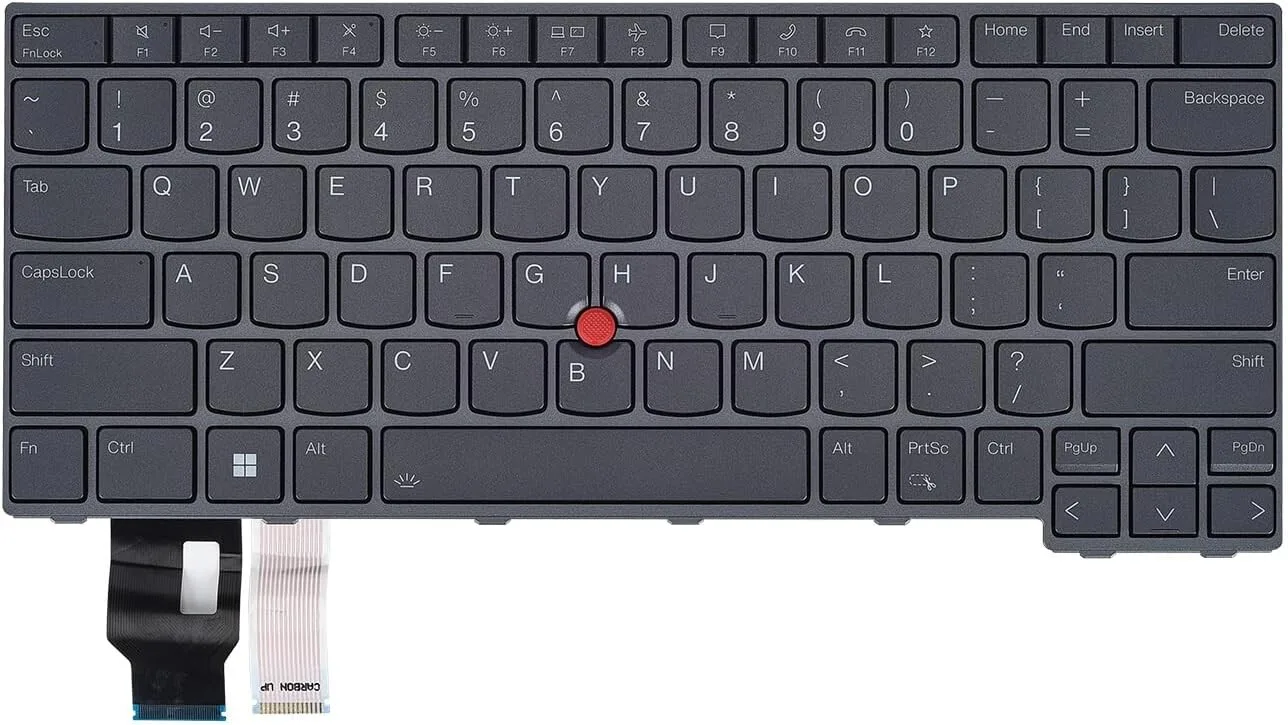 Replacement Laptop Keyboard for Lenovo US New LENOVO Thinkpad T14 T15 E15 L14 L15 R15 E14 R14 P14S P15S T14S S3 GEN2 gen3 gen4 view 2