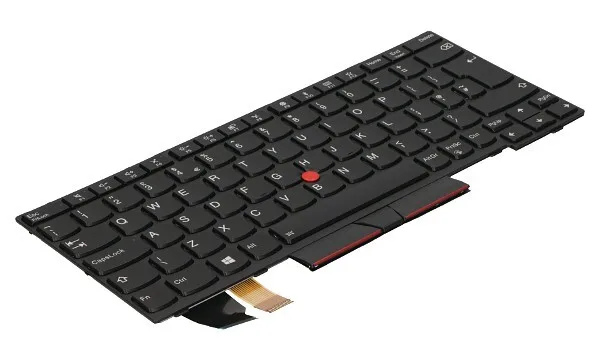 Replacement Laptop Keyboard for Lenovo Thinkpad X280 X390 X395 Backlight view 2