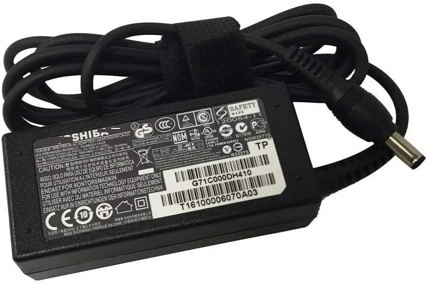Toshiba Laptop Charger - 19V/2.37A, 45W view 1