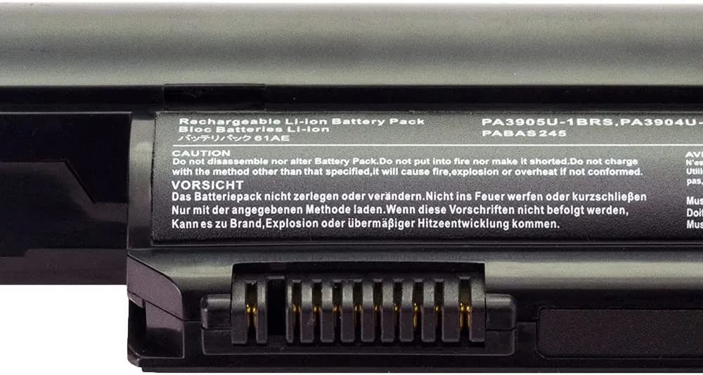 Toshiba Laptop Battery Pa3904U-1Brs Pa3905U For Satellite view 1