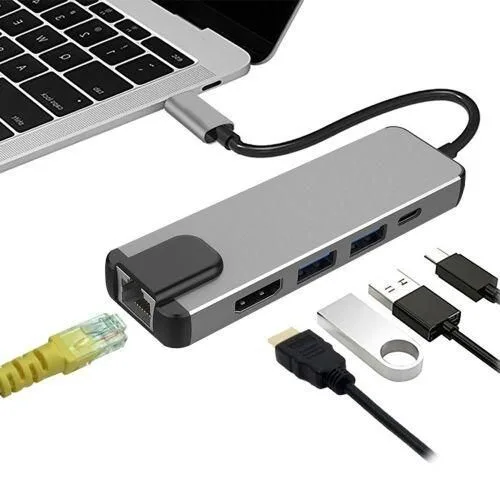 Type-C to HDMI 5-in-1 Adapter