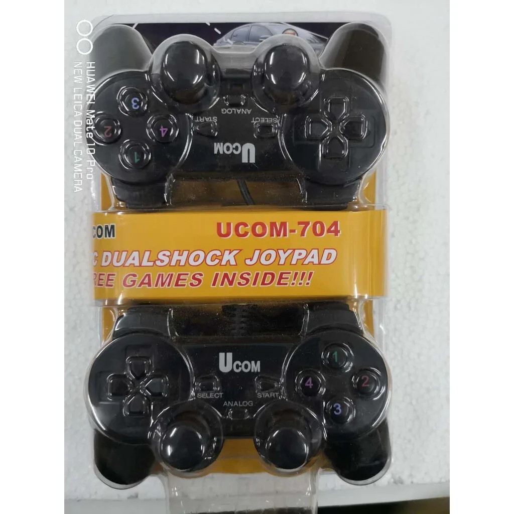 UCOM Double PC USB Game Controller - Twin Pad