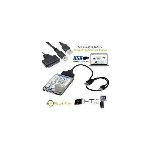 USB 2.0 to SATA Cable - for 2.5" Drives view 1