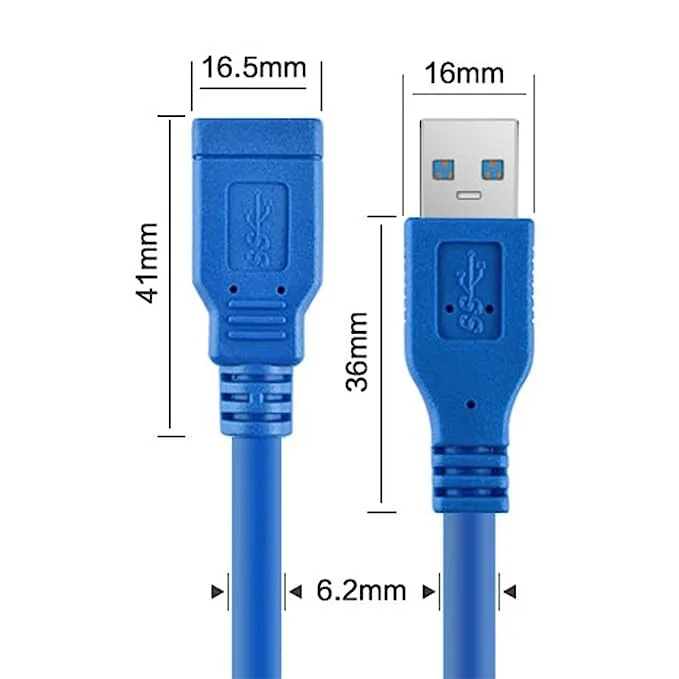 Active USB 3.0 Extension Cable - 5M